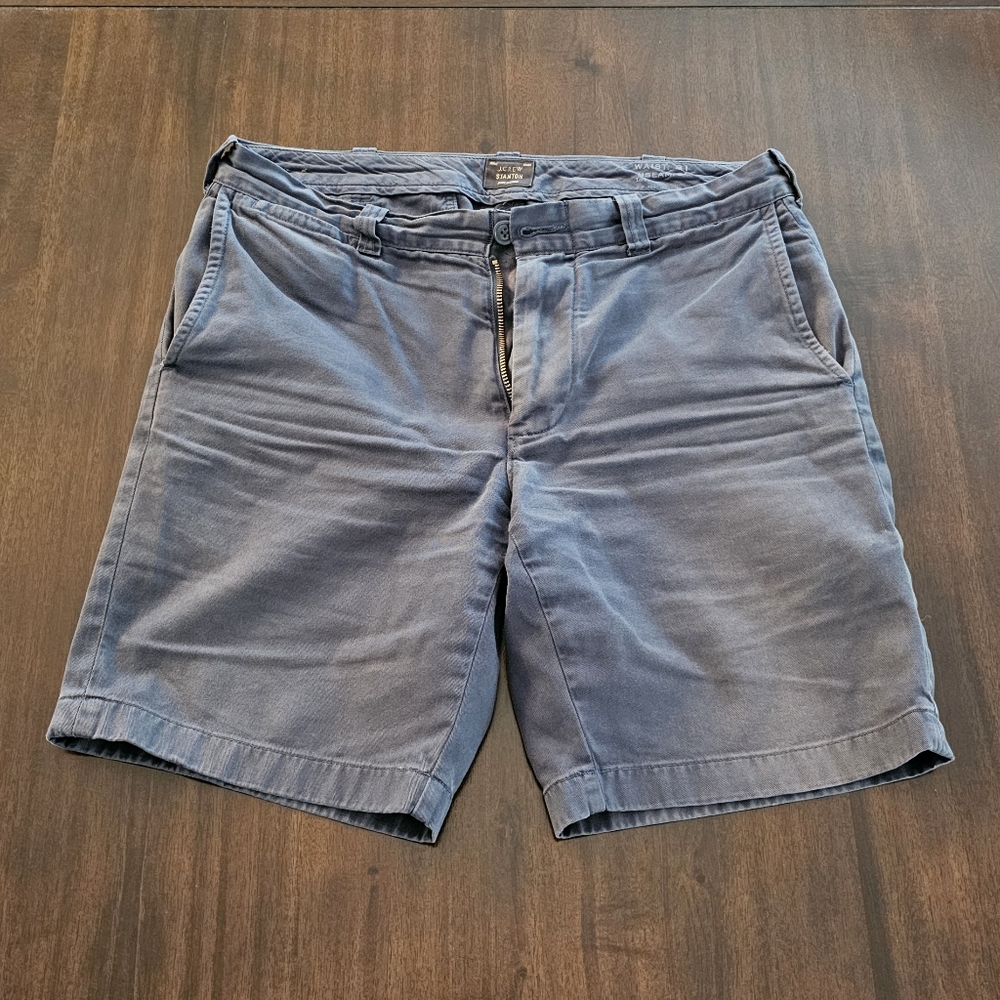 J. Crew navy blue Stanton shorts Size 31